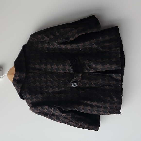 Mango Patterned Cropped Jacket - Picture 2 of 8